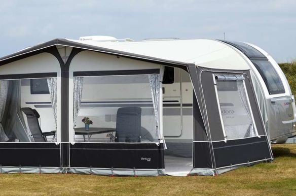 Ventura Pacific D250 m. IXL-Fiberglas Reisezelt